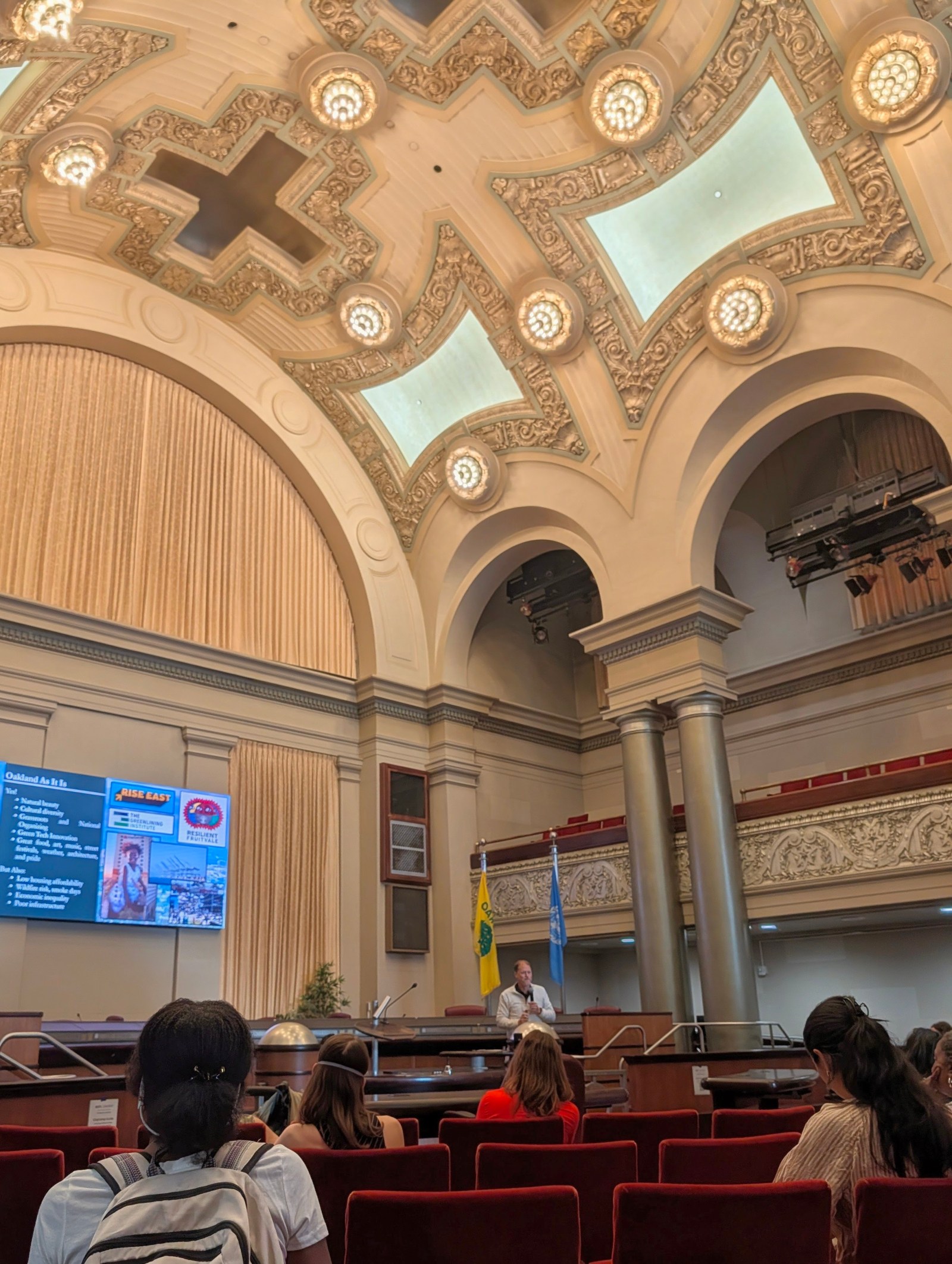 Oakland’s Chief Resiliency Officer speaking at CityCampOak 2025
